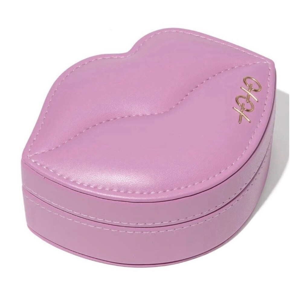 💋 NWT / SEALED Kendra Scott Lip Jewelry Storage Case in Pink Box XOXO Kiss